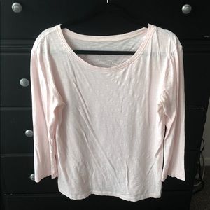 HiHo Cotton Light Pink Tee Sz Medium